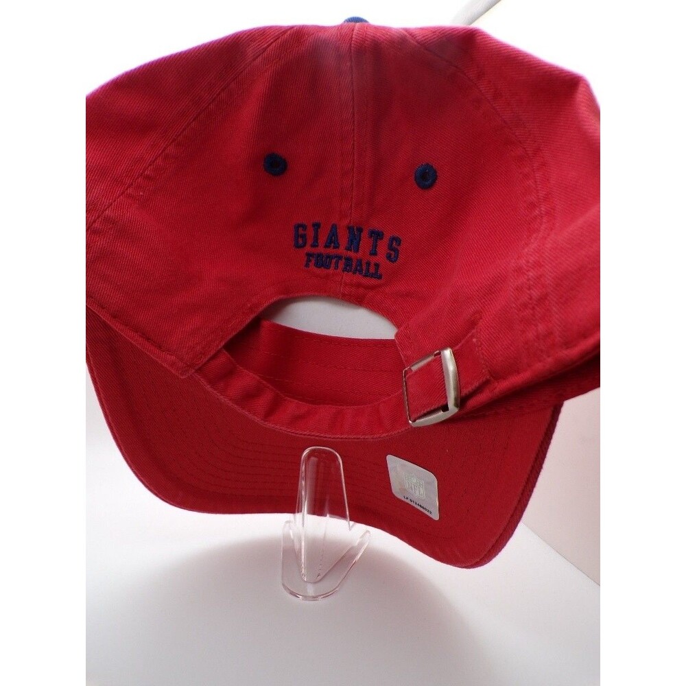 Women's Giants Clean Up Red Adjustable Hat Cap NY Logo - Picture 2 of 2